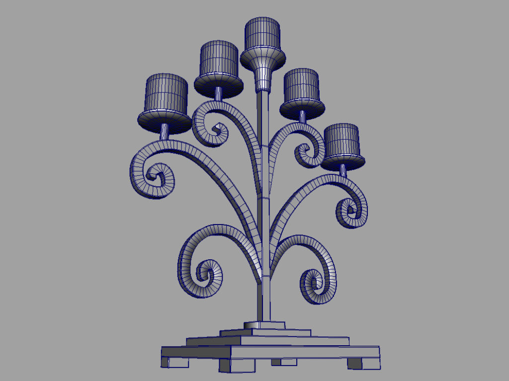 antique-candle-holder-metal-3d-model-11