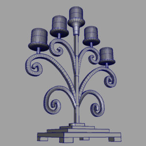 antique-candle-holder-metal-3d-model-11