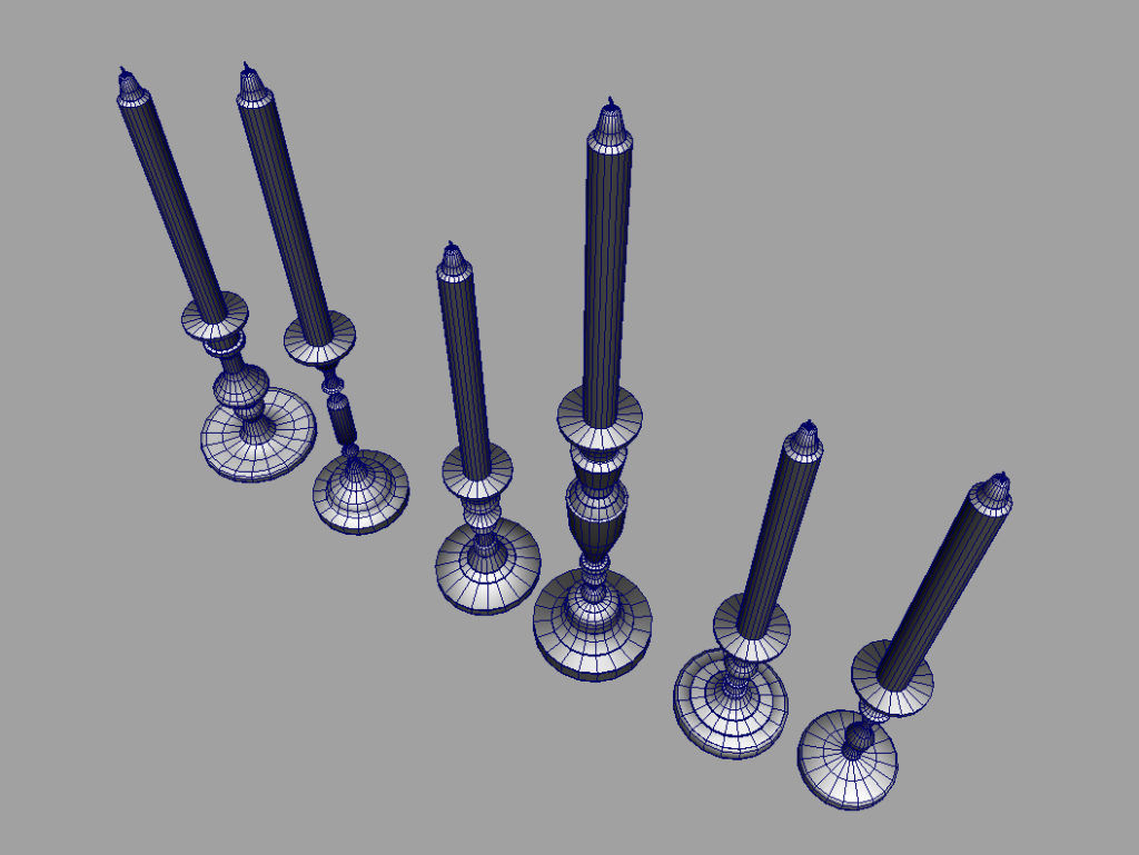 colorful-candlestick-candle-holder-3d-model-collection-11