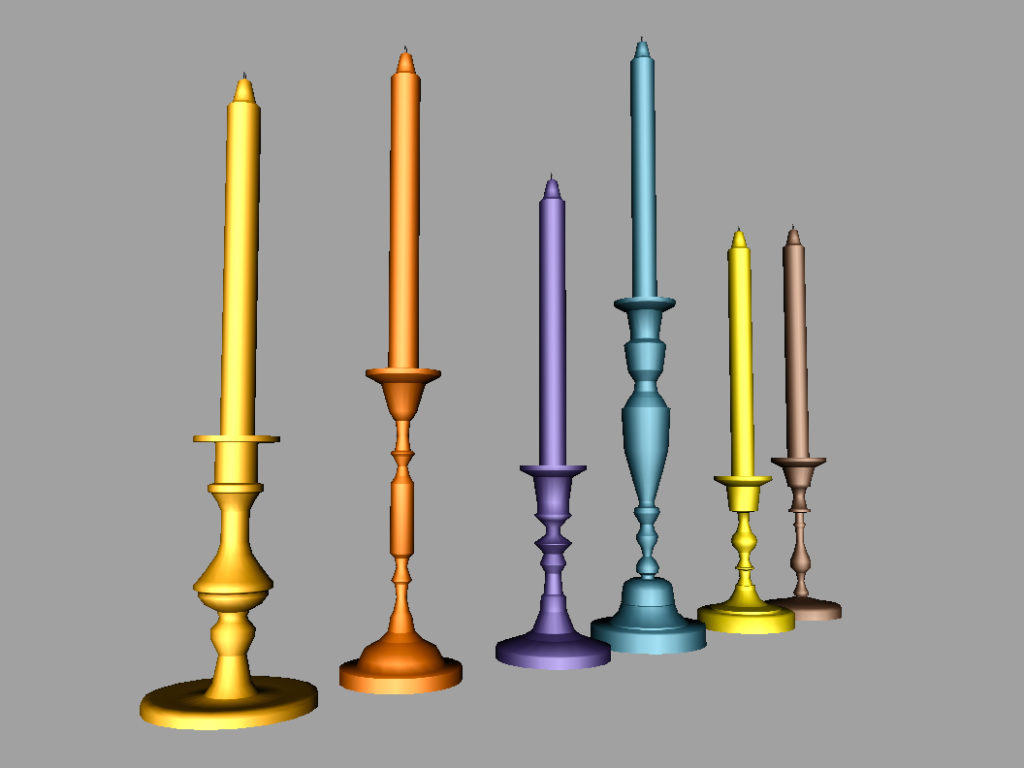 colorful-candlestick-candle-holder-3d-model-collection-12