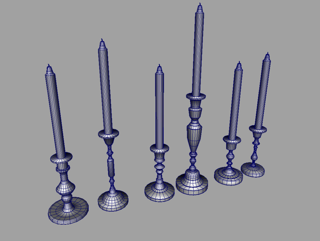 colorful-candlestick-candle-holder-3d-model-collection-19
