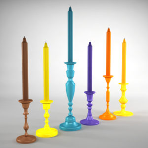 colorful-candlestick-candle-holder-3d-model-collection-3