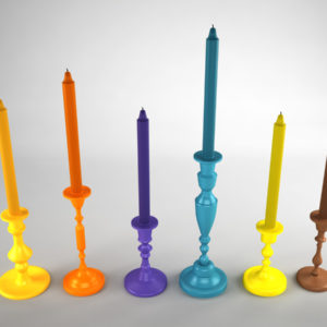 colorful-candlestick-candle-holder-3d-model-collection-4