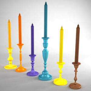 colorful-candlestick-candle-holder-3d-model-collection-6