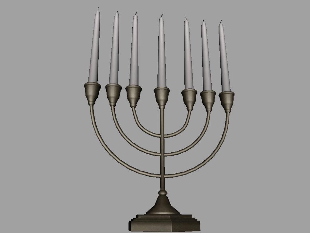 jewish-candle-holder-candlesticks-3d-model-10