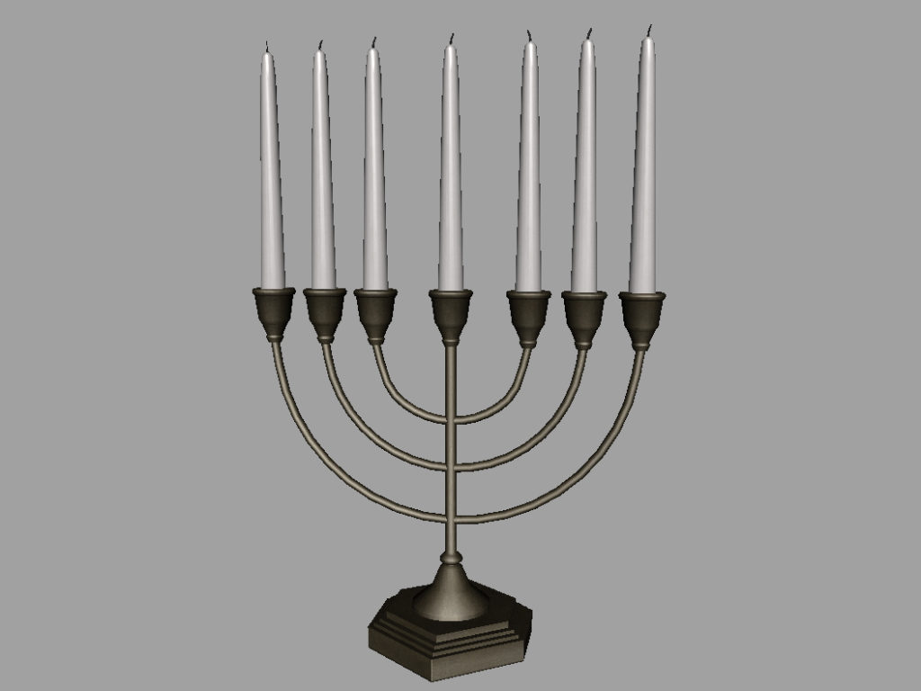 jewish-candle-holder-candlesticks-3d-model-6