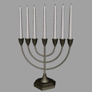 jewish-candle-holder-candlesticks-3d-model-6