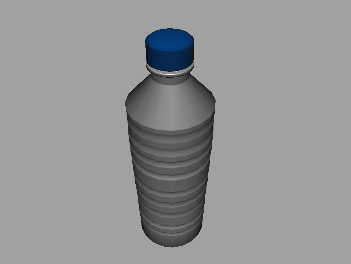 Plastic Water Bottle 3D Model - 3D Models World