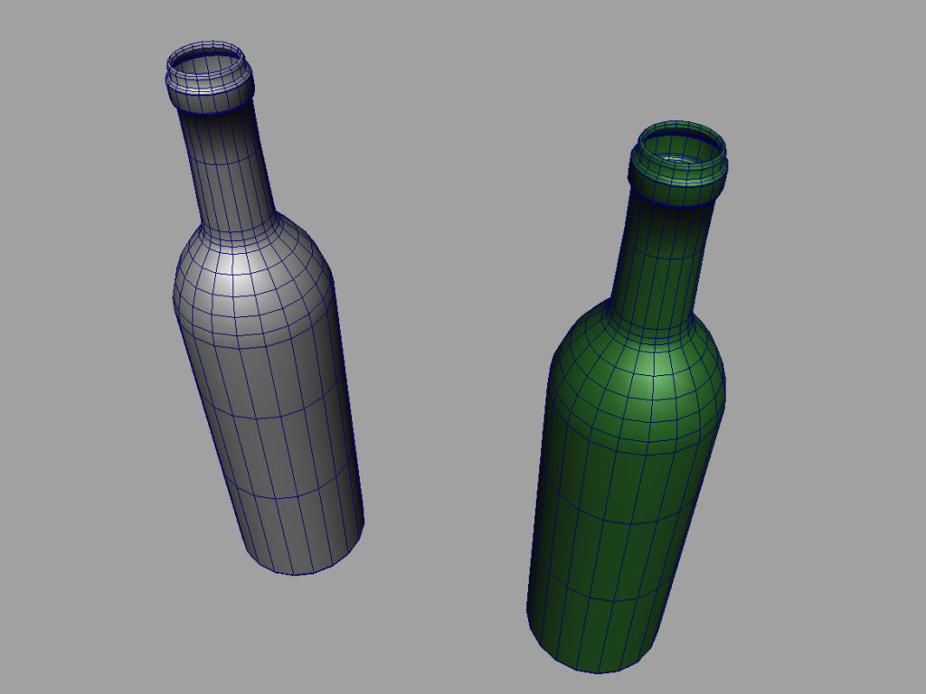 cycles bottle wine flask 3d 3ds