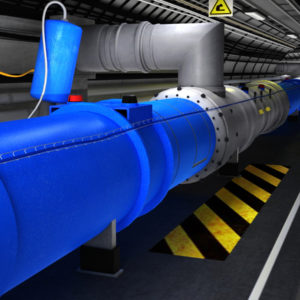 Cern Large Hadron Collider 3D Model