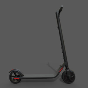 Segway Ninebot Kick Scooter ES2 3D Model – PBR