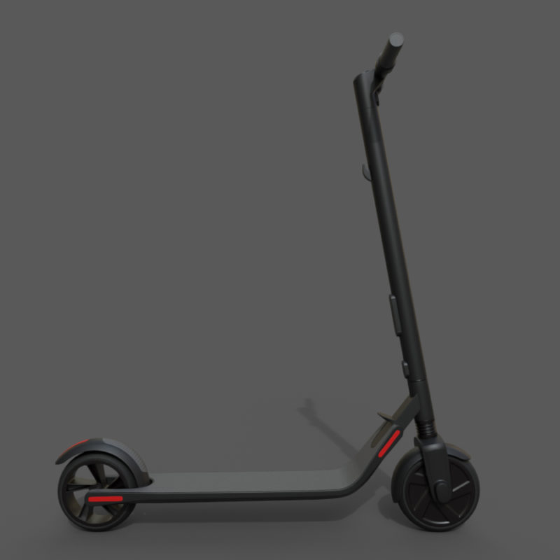 Segway Ninebot Kick Scooter Es2 3d Model Pbr 3d Models World 2260