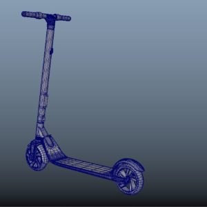 3d es2 segway ninebot pbr scooter kick