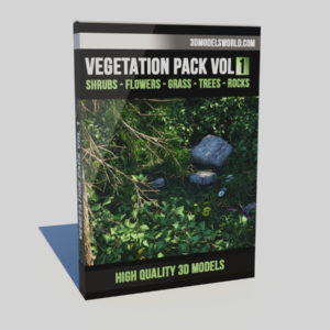 Vegetation Pack Vol.1 3D Models