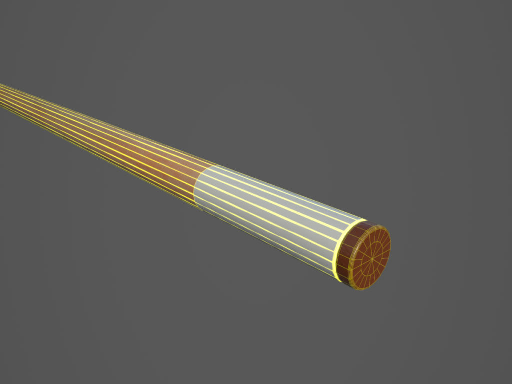 pool-stick-pbr-3d-model-physically-based-rendering-wireframe-3