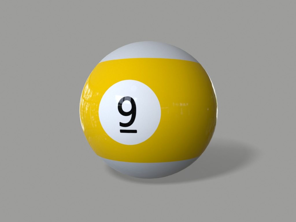 Pool Balls and Rack PBR 3D Model - 3D Models World