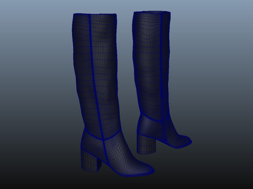 tall-leather-boots-pbr-3d-model-physically-based-rendering-wireframe-11