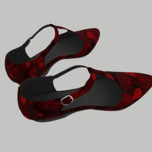 ankle-strap-flats-red-pbr-3d-model-physically-based-rendering-5