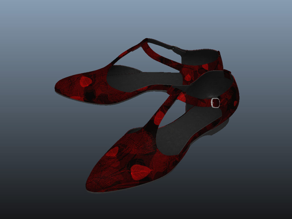ankle-strap-flats-red-pbr-3d-model-physically-based-rendering-8