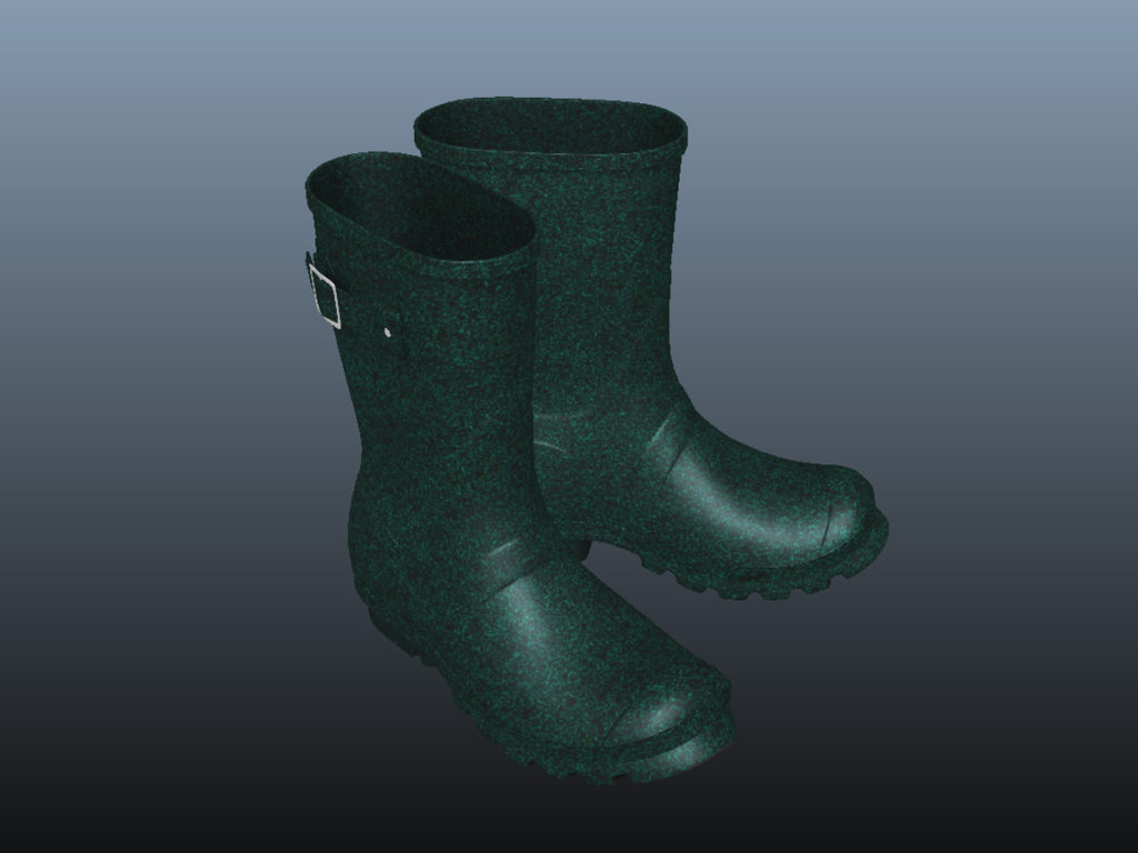 mid-calf-rain-boots-green-pbr-3d-model-physically-based-rendering-11
