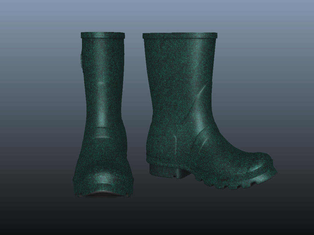 mid-calf-rain-boots-green-pbr-3d-model-physically-based-rendering-8
