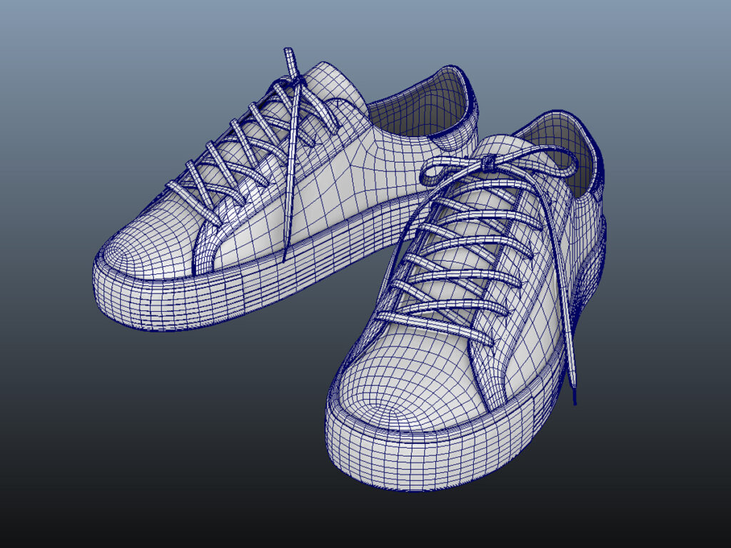 sneakers-white-pbr-3d-model-physically-based-rendering-wireframe-7