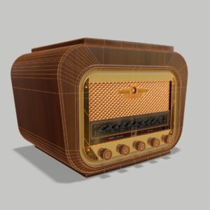 retro-wooden-radio-pbr-3d-model-physically-based-rendering-wireframe-1