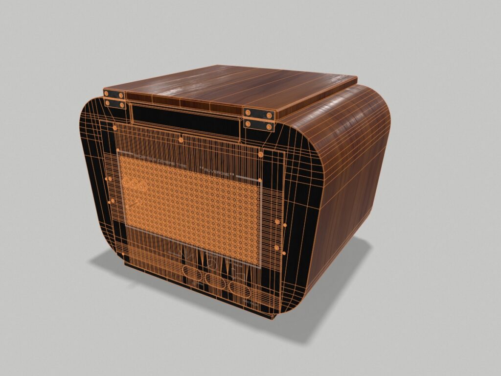 retro-wooden-radio-pbr-3d-model-physically-based-rendering-wireframe-3