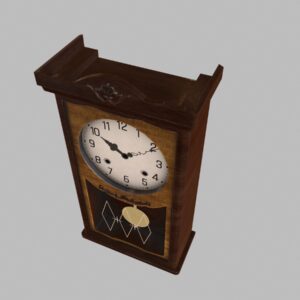 antique-pendulum-wall-clock-pbr-3d-model-physically-based-rendering-4