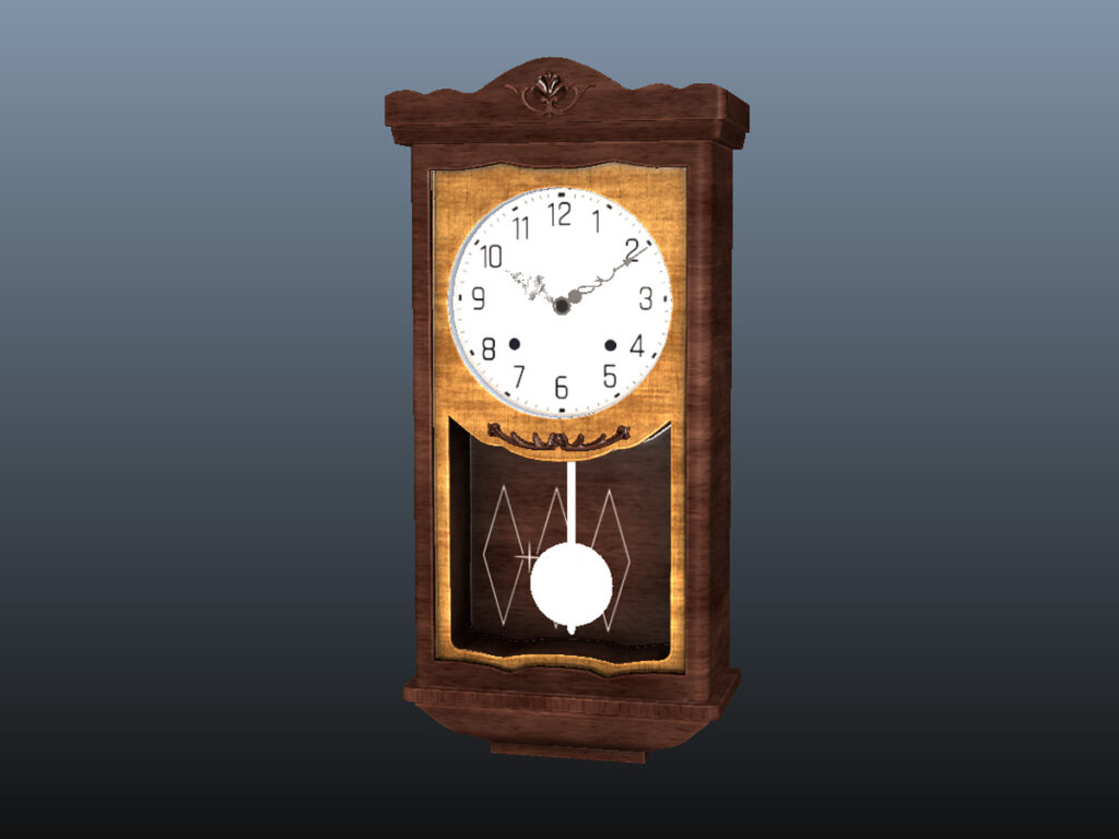antique-pendulum-wall-clock-pbr-3d-model-physically-based-rendering-8