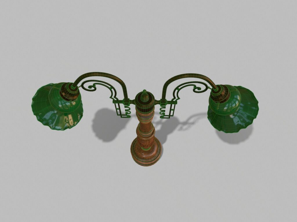 antique-green-glass-table-lamp-pbr-3d-model-physically-based-rendering-wireframe-4