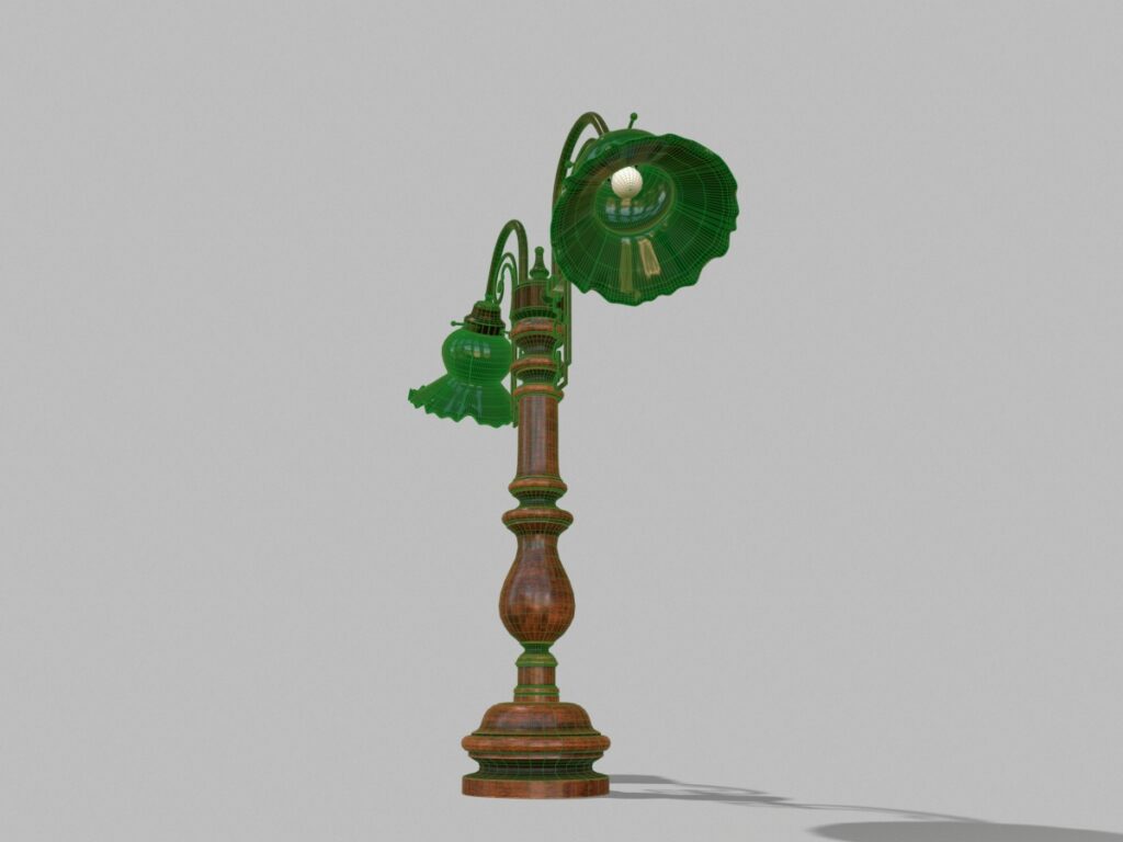 antique-green-glass-table-lamp-pbr-3d-model-physically-based-rendering-wireframe-5