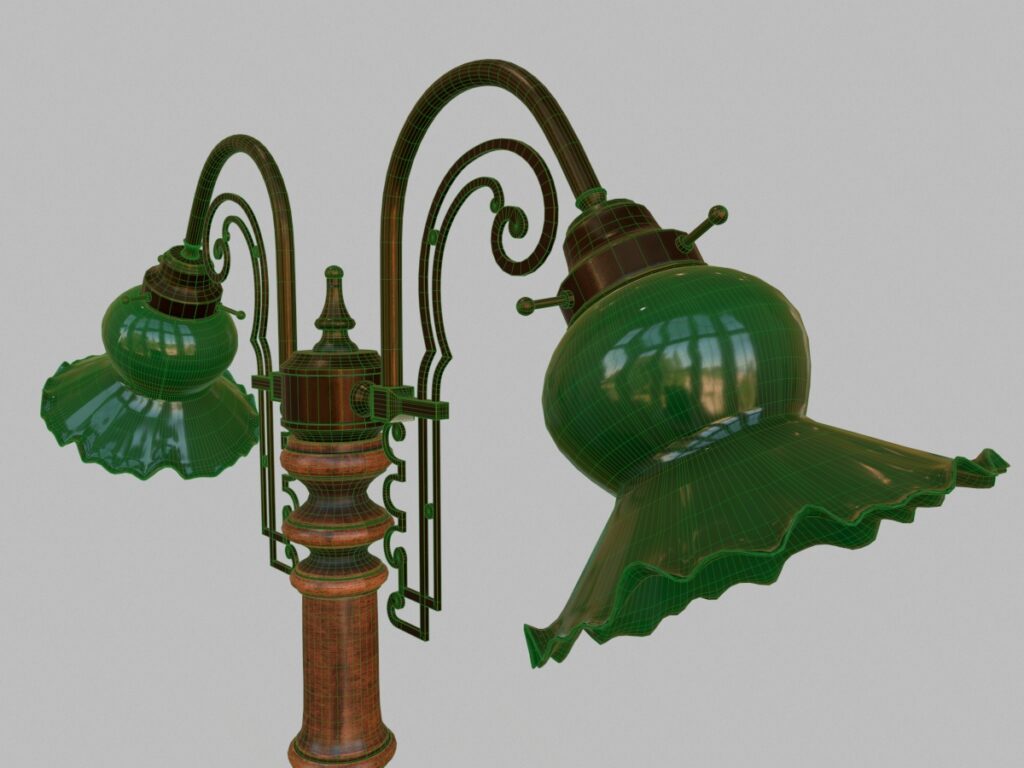 antique-green-glass-table-lamp-pbr-3d-model-physically-based-rendering-wireframe-7
