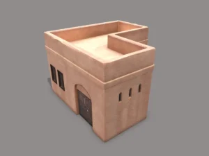 middle-eastern-old-clay-house-style5-pbr-3d-model-physically-based-rendering-3