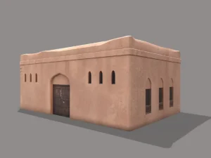 middle-eastern-old-clay-house-style7-pbr-3d-model-physically-based-rendering-2
