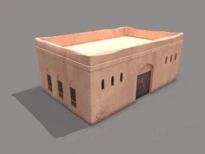 middle-eastern-old-clay-house-style7-pbr-3d-model-physically-based-rendering-3