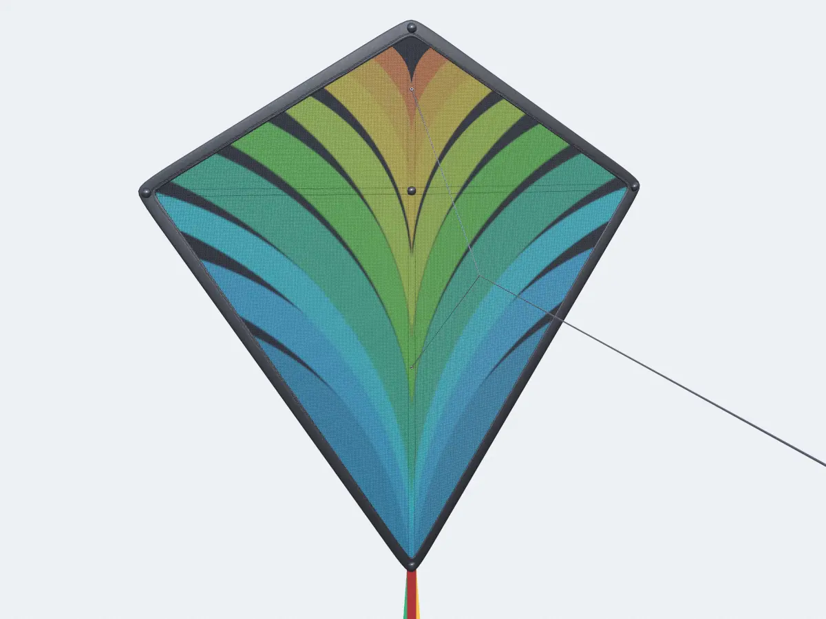 diamond-kite-pbr-3d-model-physically-based-rendering-1