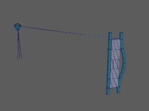 diamond-kite-pbr-3d-model-physically-based-rendering-wireframe-12