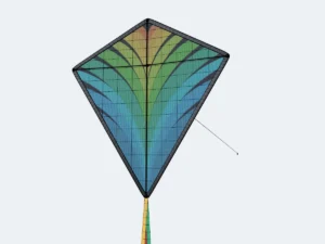 diamond-kite-pbr-3d-model-physically-based-rendering-wireframe-2