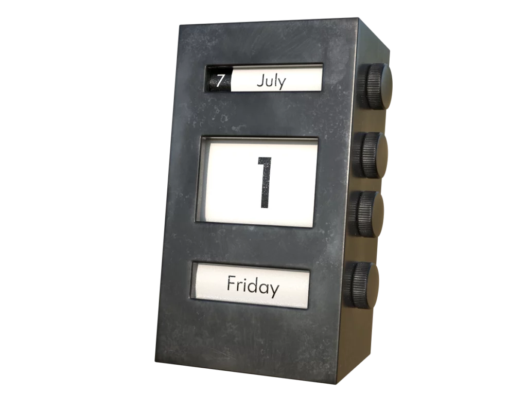 perpetual-desk-calendar-metal-pbr-3d-model-physically-based-rendering-1