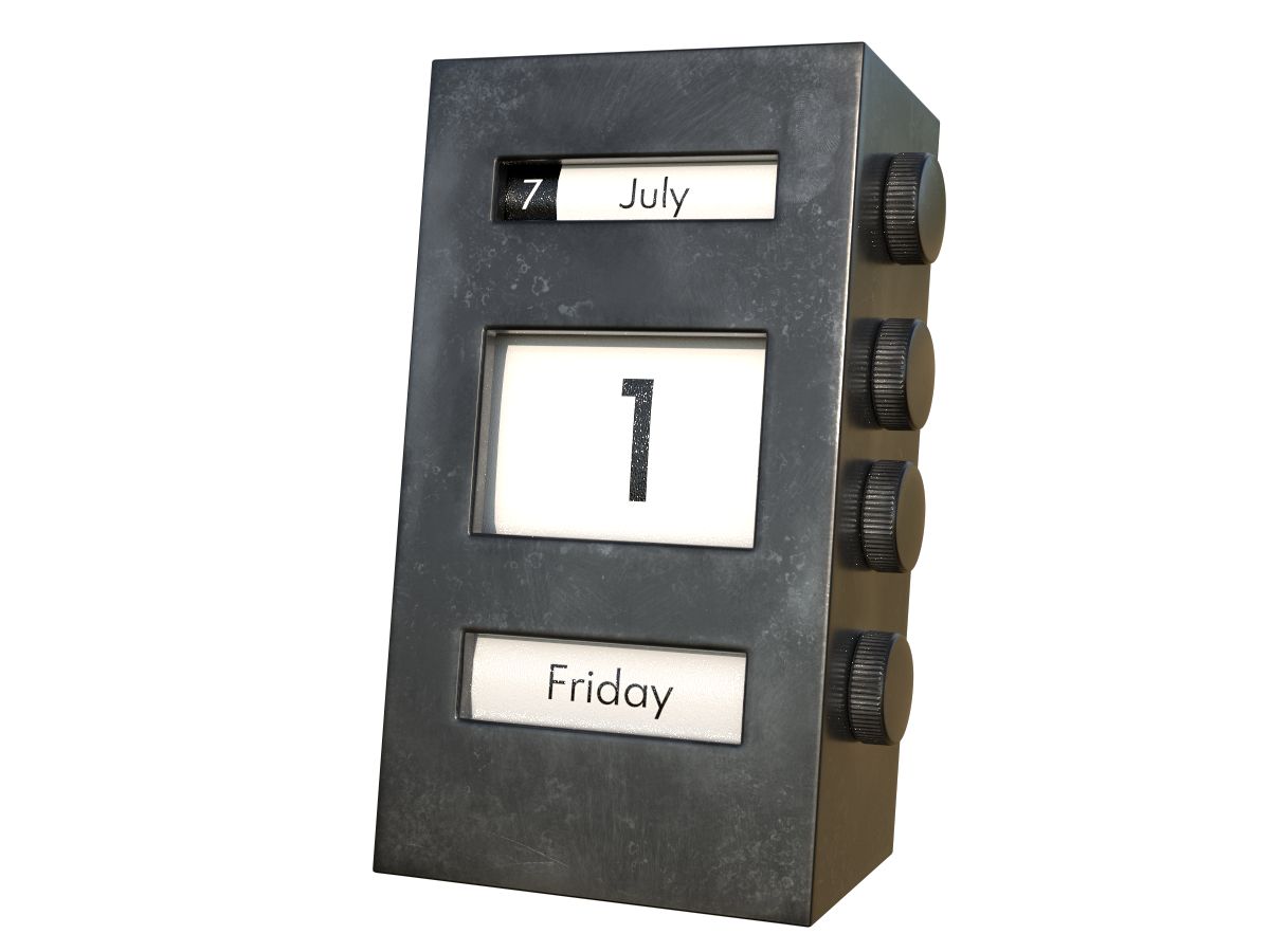 perpetual-desk-calendar-metal-pbr-3d-model-physically-based-rendering-1
